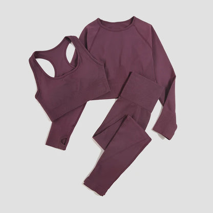 Seamless 2/3-Piece Yoga Set