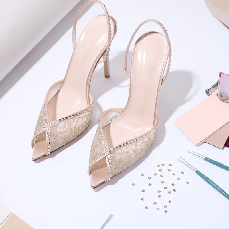 Sexy Thin Heel Sandals