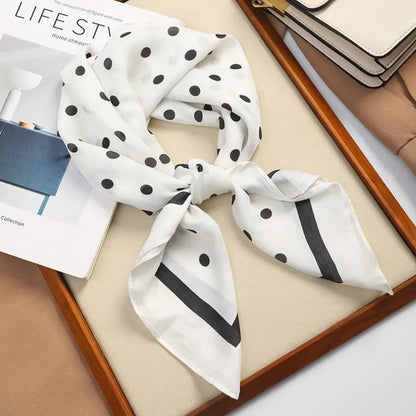 Elegant Square Silk Scarf