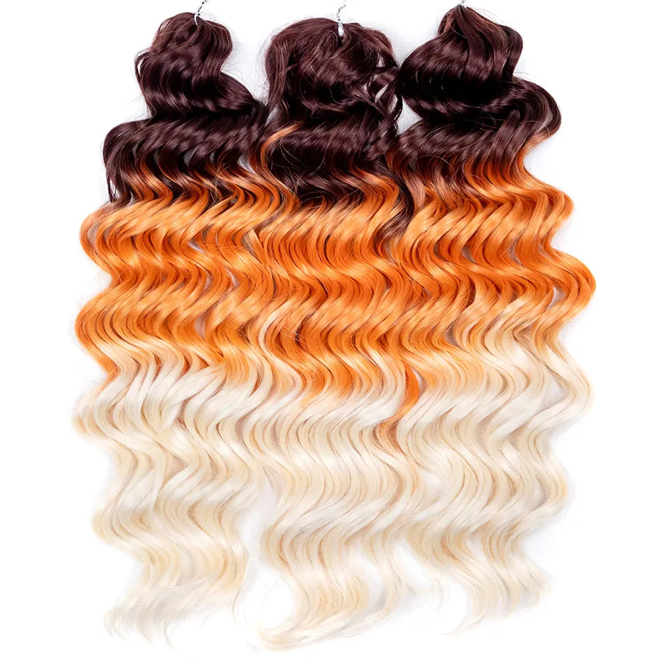 Deep Wave Hair Strands