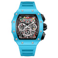 ONOLA Tonneau Silicone Quartz Watch