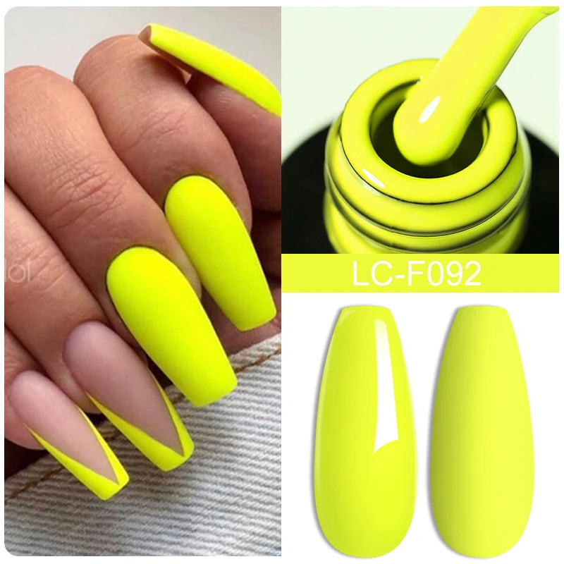 LILYCUTE Matte Fluorescence Color Gel