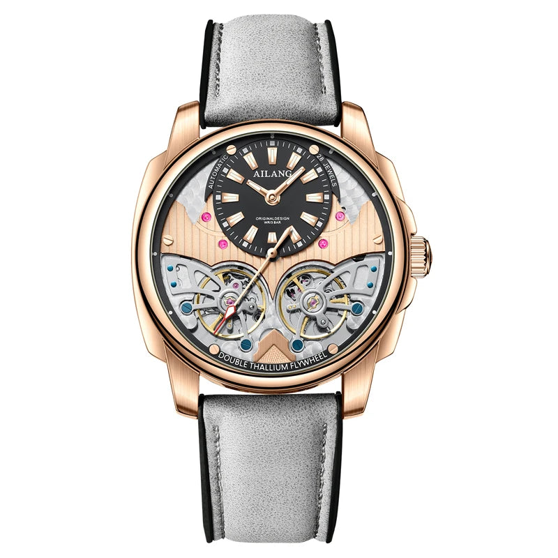 AILANG Tourbillon Leather Automatic Watch