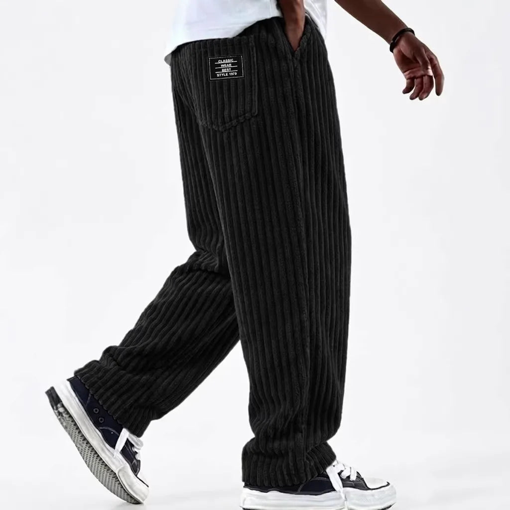 Corduroy Knit Casual Pants