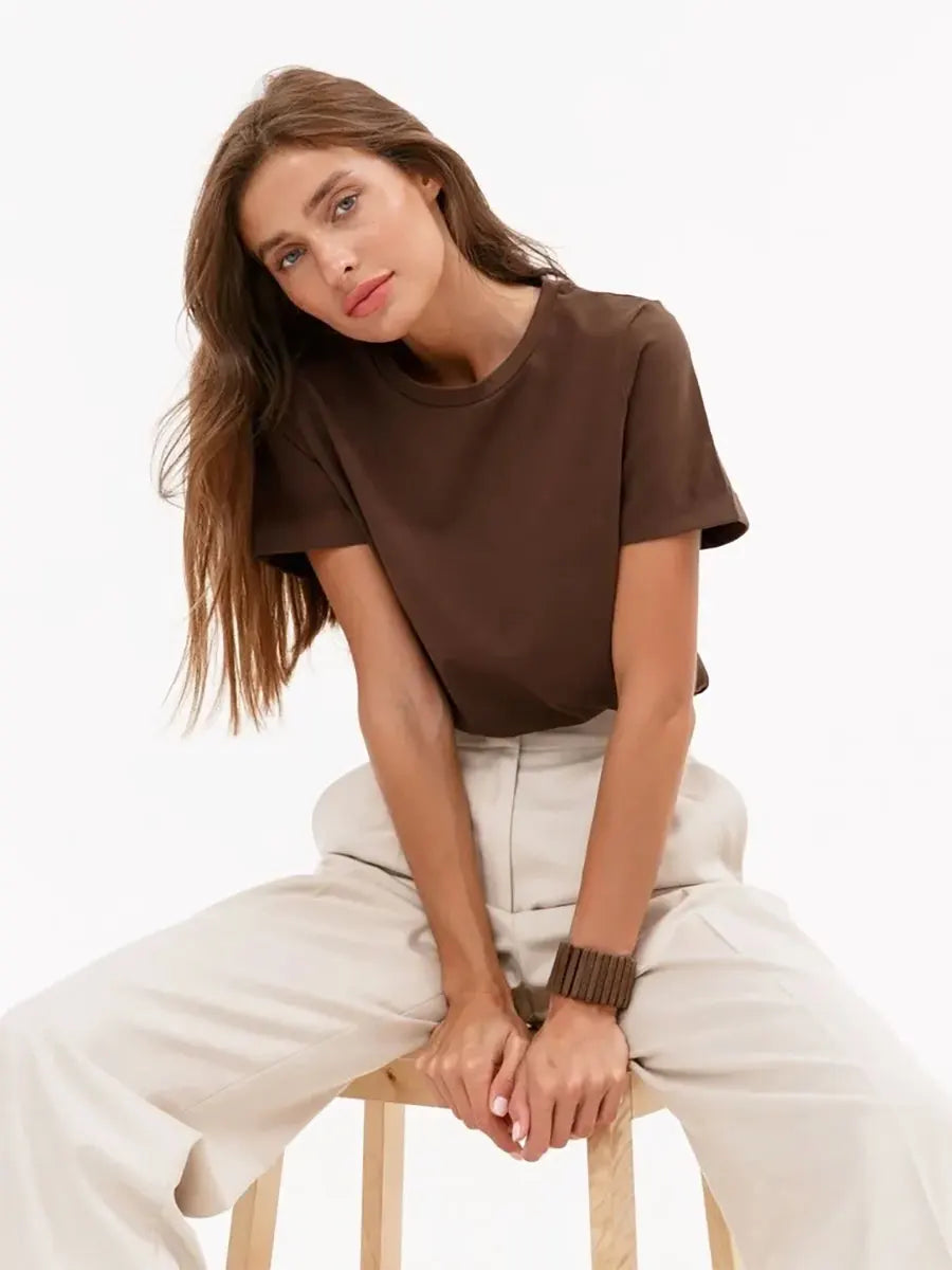 Everyday 100% Cotton Broadcloth Top