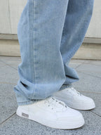 Baggy Y2K Wide-Leg Denim Jeans