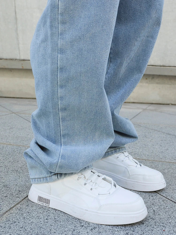 Baggy Y2K Wide-Leg Denim Jeans