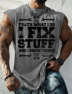 Rudder Graphic Print Tank Top