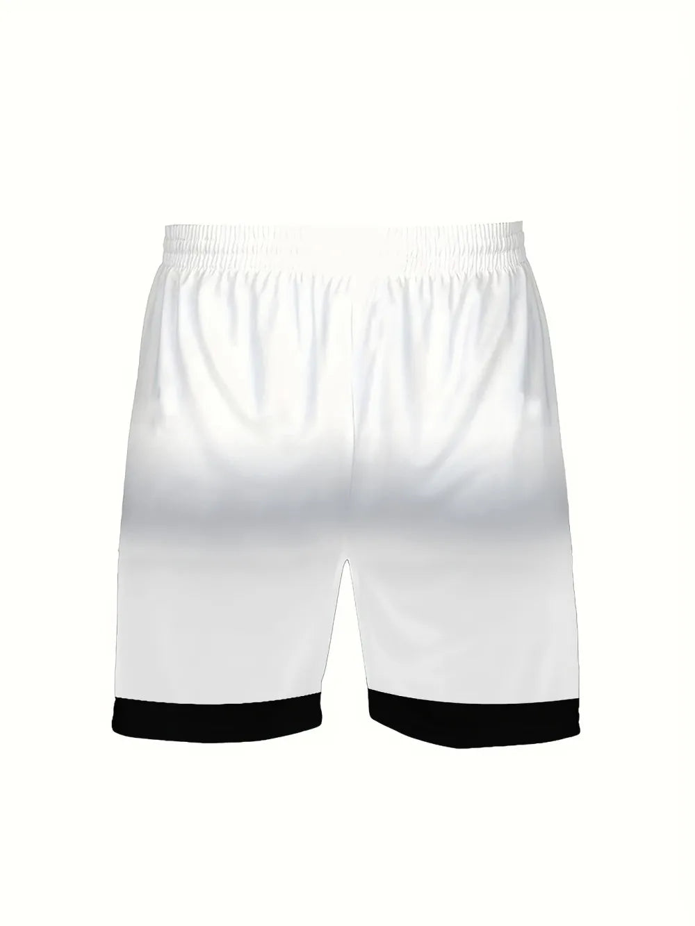 Striped Letter Sports Shorts Set