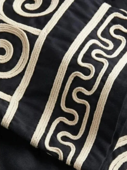 Women’s Embroidered Patchwork Dress