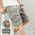 Lightweight Camo Cargo Shorts