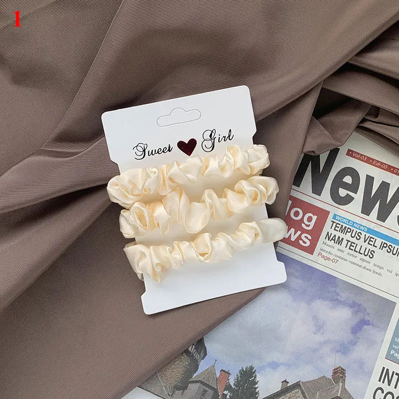 Satin Scrunchie Set