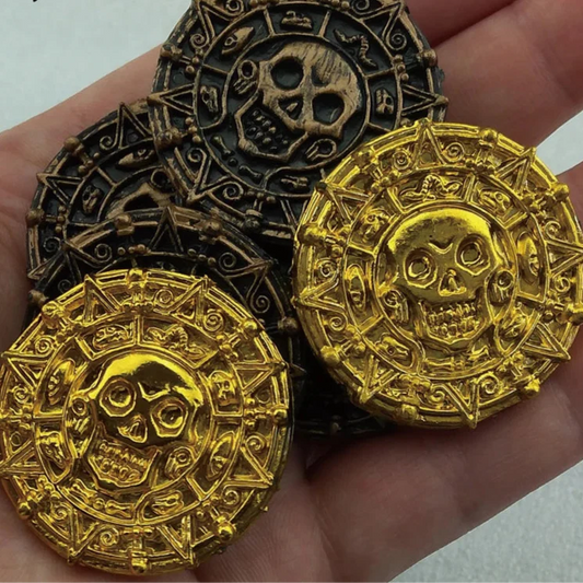 Halloween Pirate Gold Coins