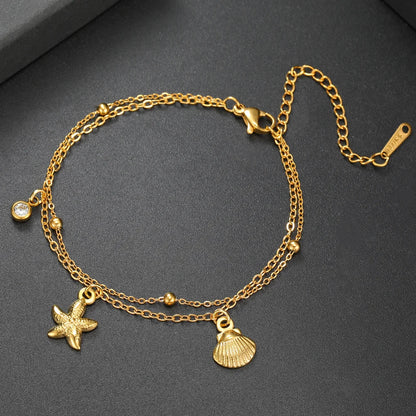Gold Double Layer Bracelet