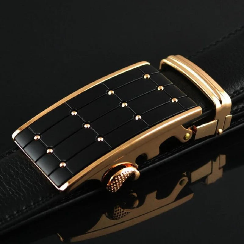 Genuine Leather Automatic Belt 2026