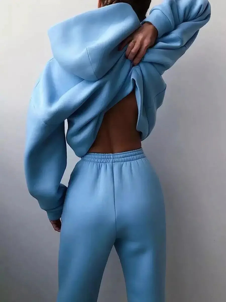 Oversized Winter Tracksuit Set