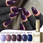 XEIJAYI Purple Gel Nail Polish