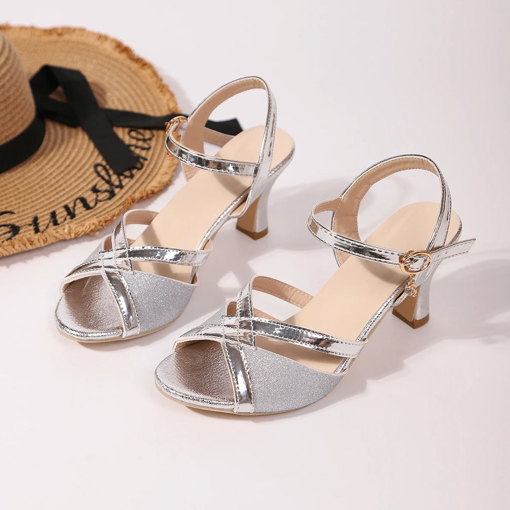 Style Fashionable Summer High-Heeled Sandals