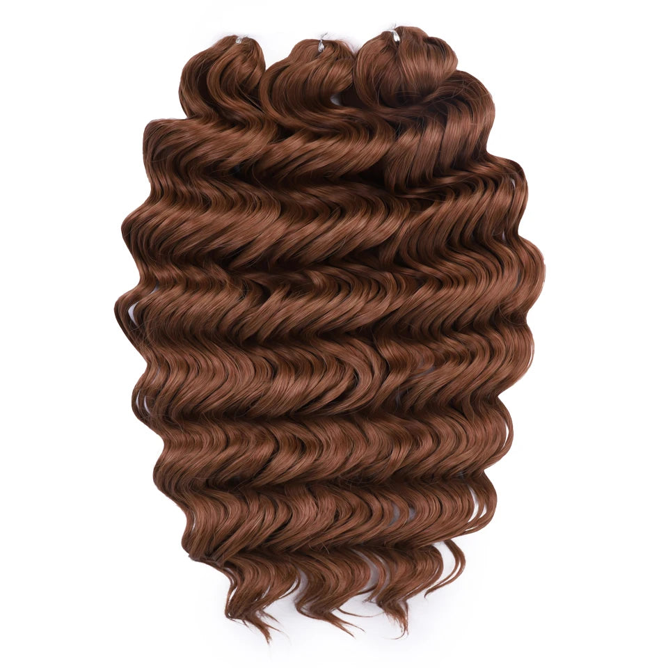 Deep Wave Hair Strands