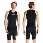 Two-Piece Split Wetsuit Set