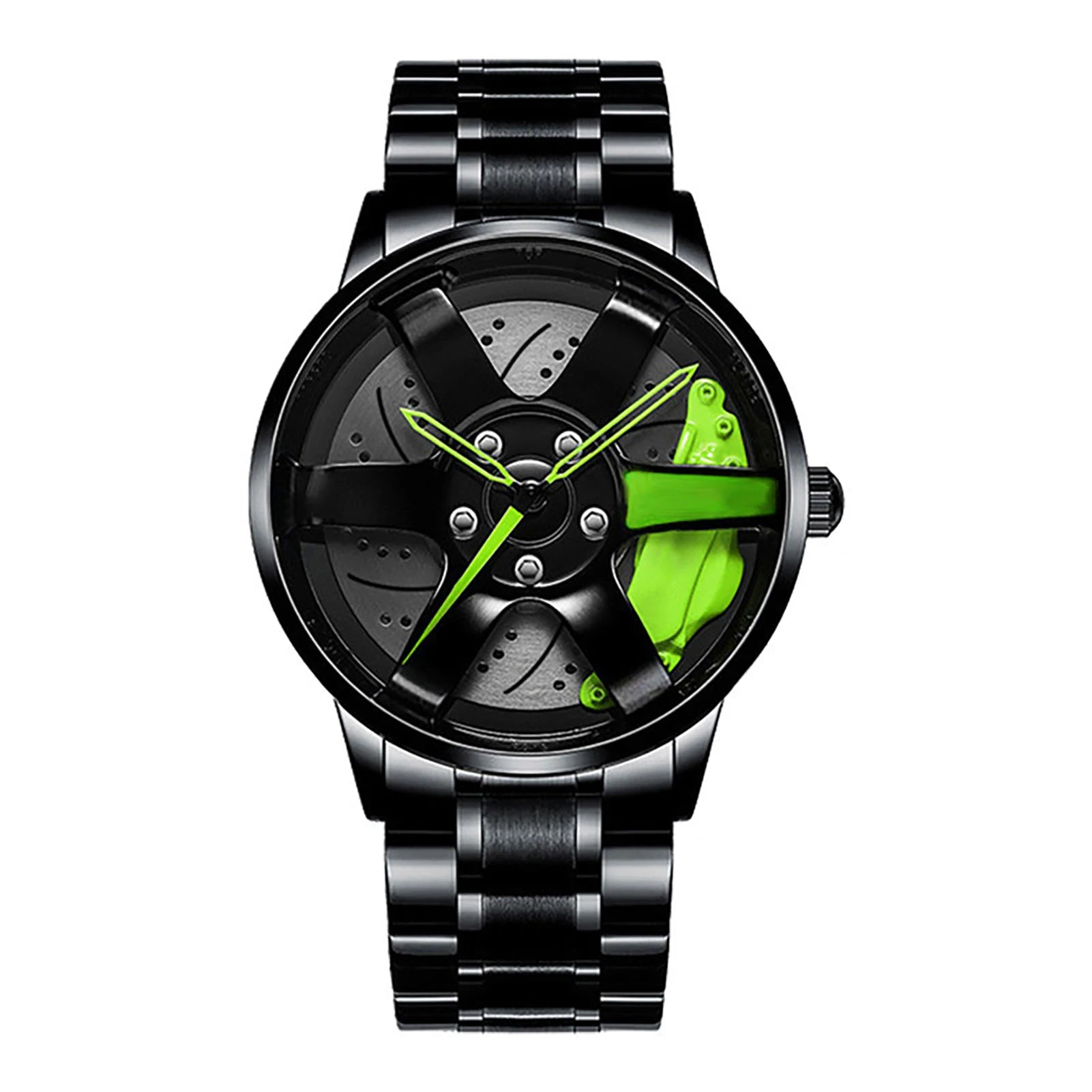 Luxfacigoo Car Wheel Quartz Watch