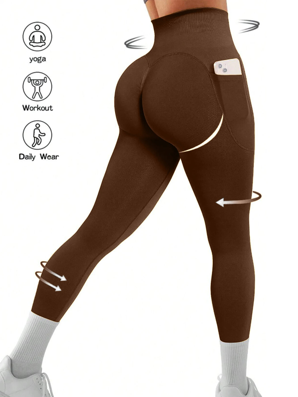 Seamless Scrunch Push-Up Leggings