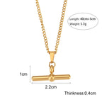 Key Pendant Necklace