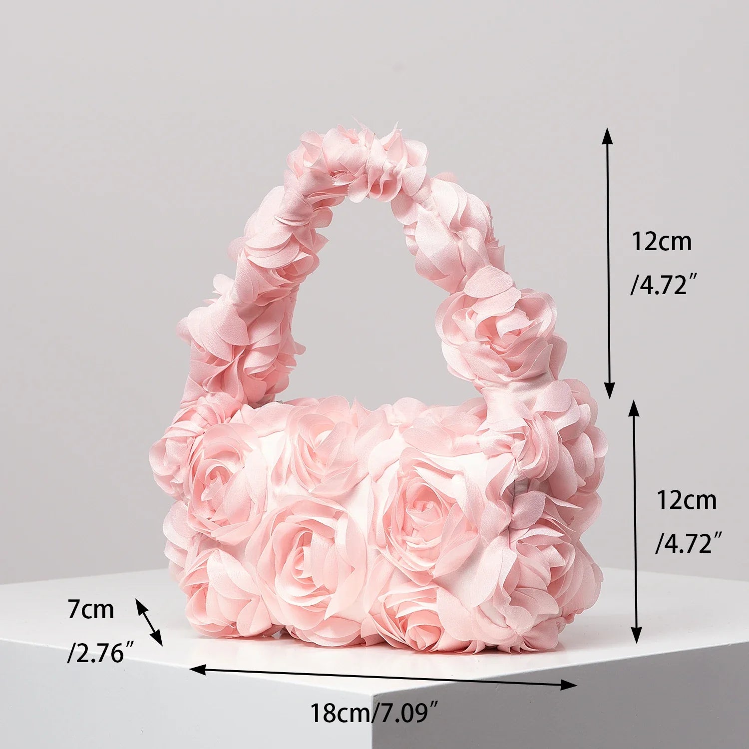 Floral Small Square Party Bag