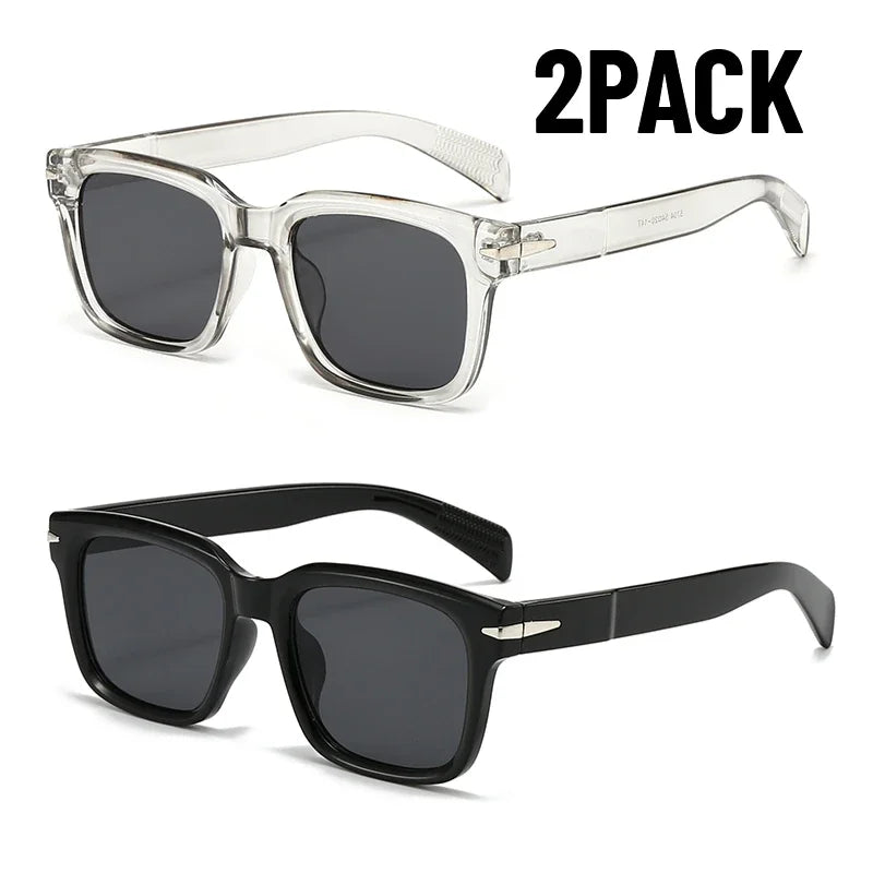 Retro square sunglasses