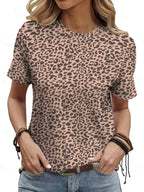 Leopard Print Oversized T-Shirt