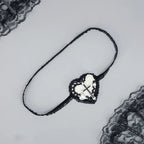 Gothic Lolita Heart Eye Mask