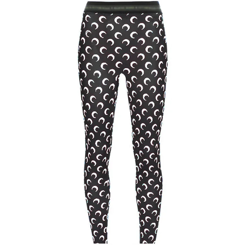 Thin Seamless Printed Leggings
