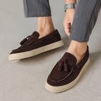 Handmade Suede Leather Loafers