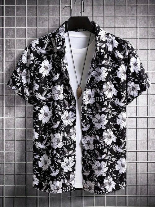 Beach Print Casual Shirt