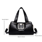 Elegant PU Boston Bag