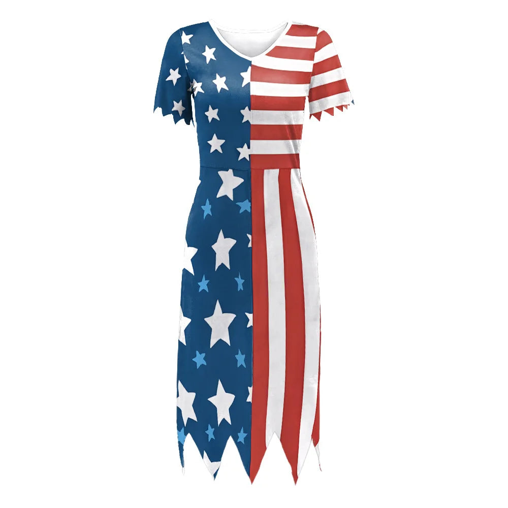 American Flag Party Outfit