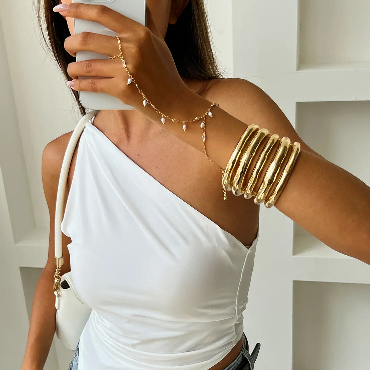 Punk Wide Cuff Bangles