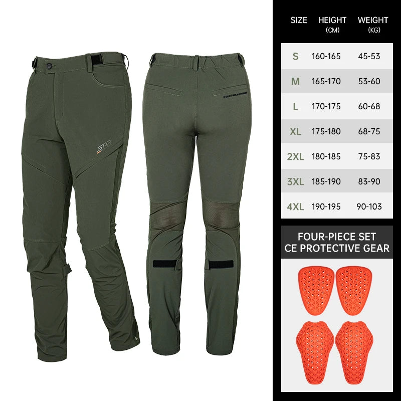 Mesh Breathable Motorcycle Riding Trousers