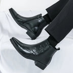 Ethnic Suede Riding Boots