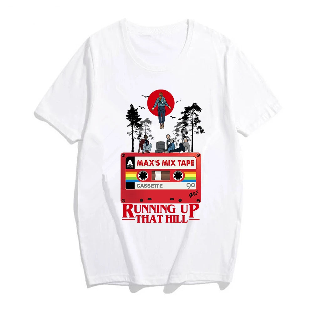 Retro Character Graphic Print T-Shirt