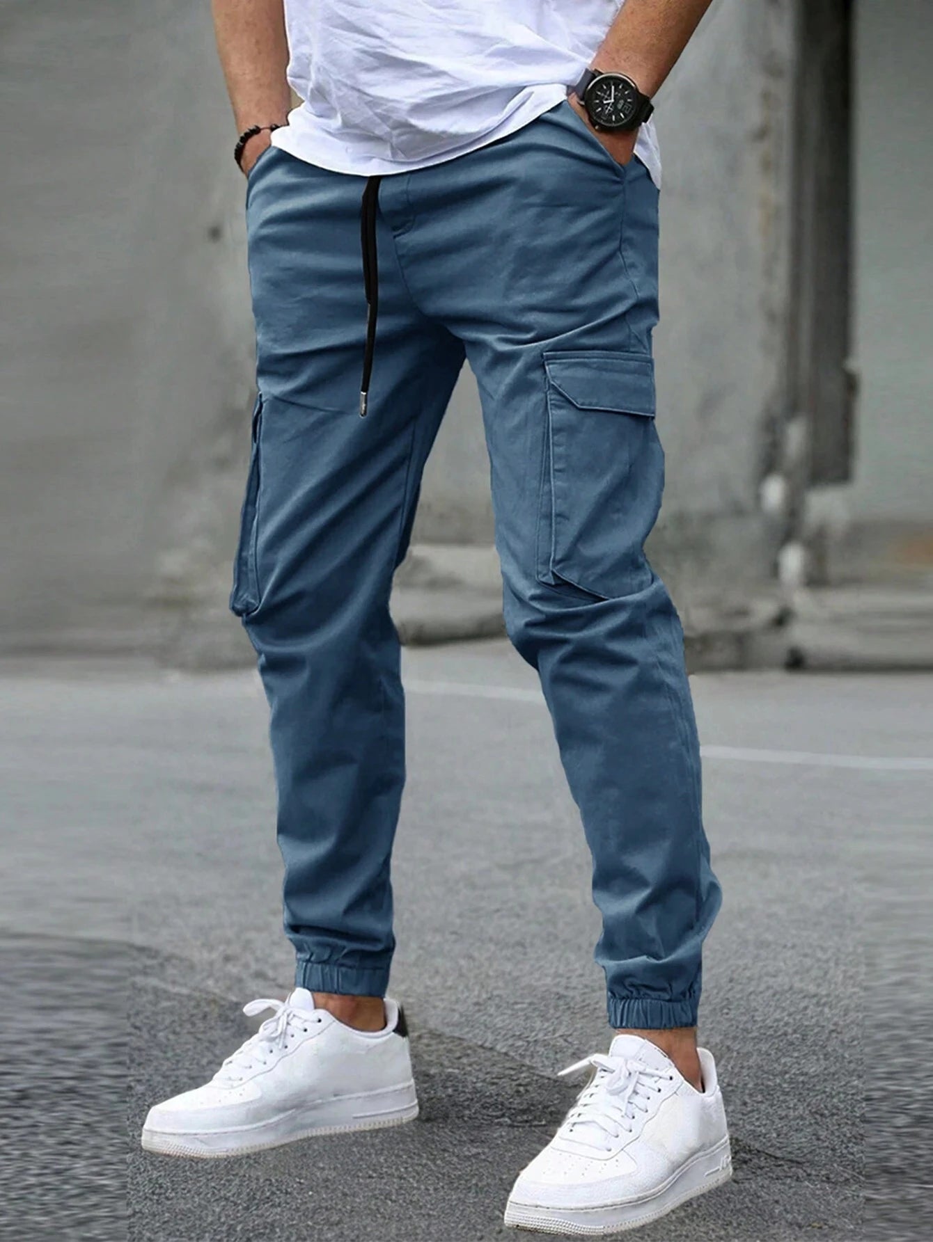 Slim Straight Travel Pants