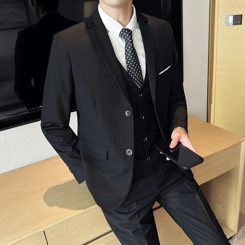 Three-Piece England-Style Banquet Suit