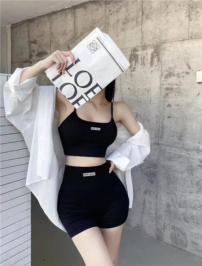 Summer Camisole Bra Suit