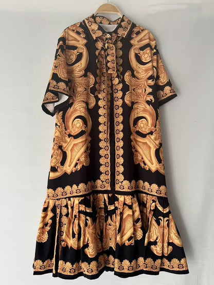 Light Luxury Lapel Dress