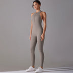 Nylon Solid Sleeveless True-To-Size Fit Shaping Bodysuit