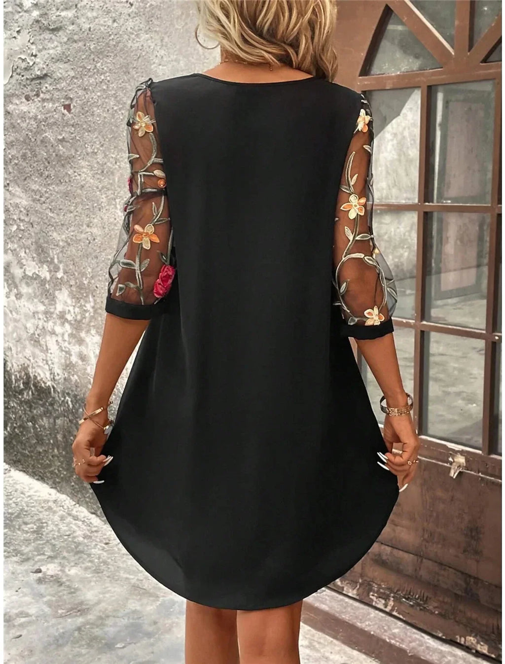Printed Summer Mini Dress