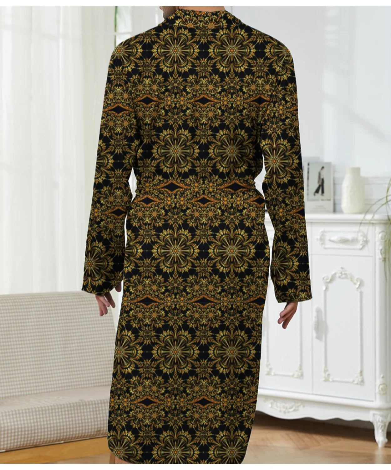 3D Digital Printed Lion Bathrobe