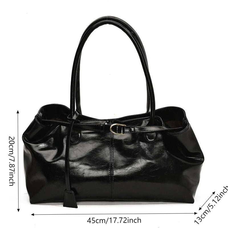 PU Casual Tote Bag