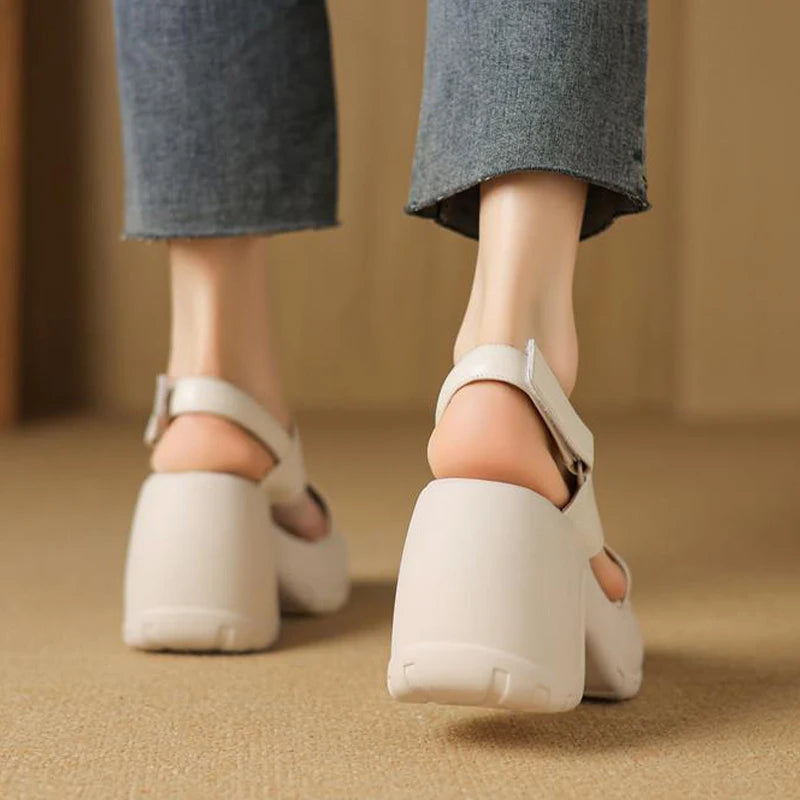 Women Platform Hook Sandals