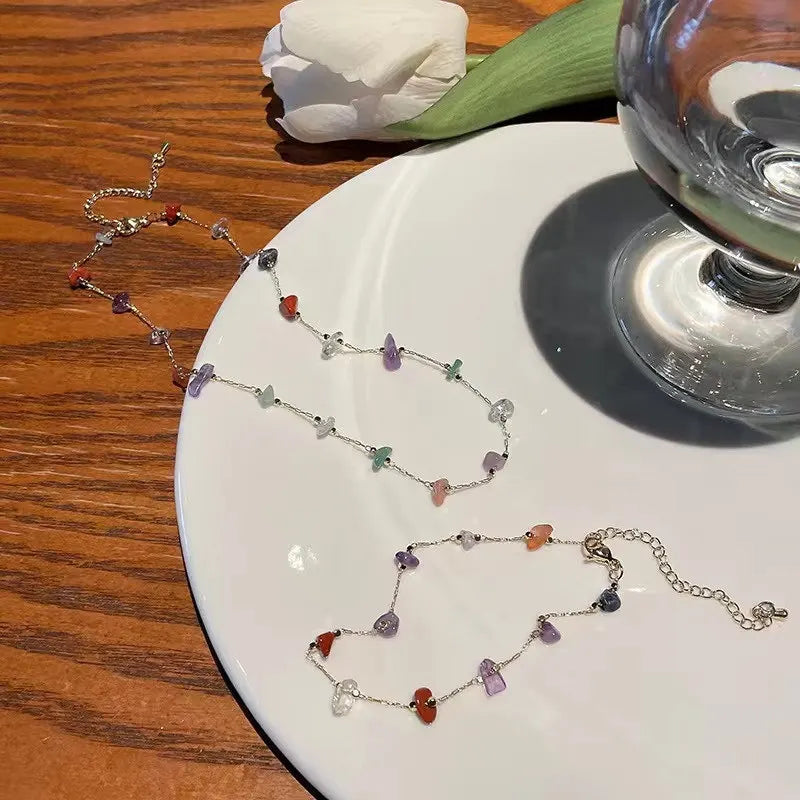 Cute Crystal Choker Necklace